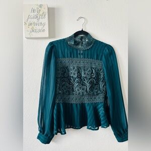 🍂🧡Haute Monde •Long Sleeve Blouse